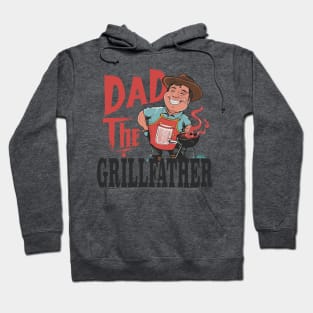 Dad The Grillfather Hoodie